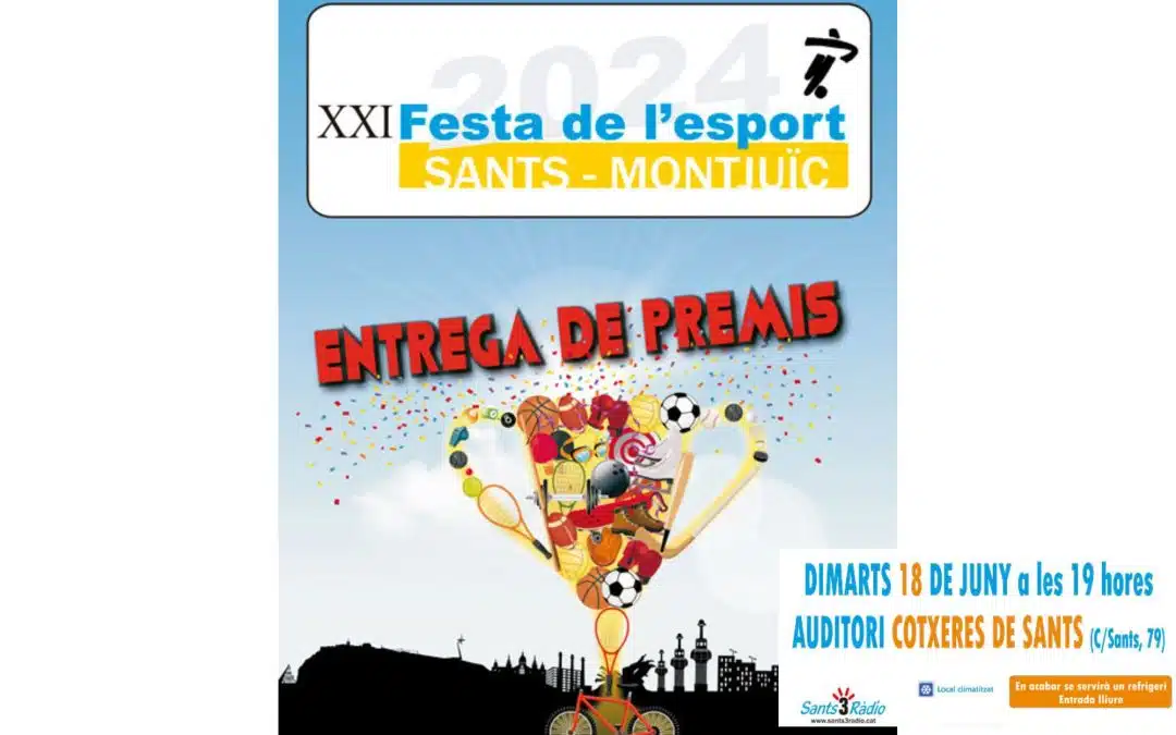 Arriba la Festa de l’Esport de Sants-Montjuïc!