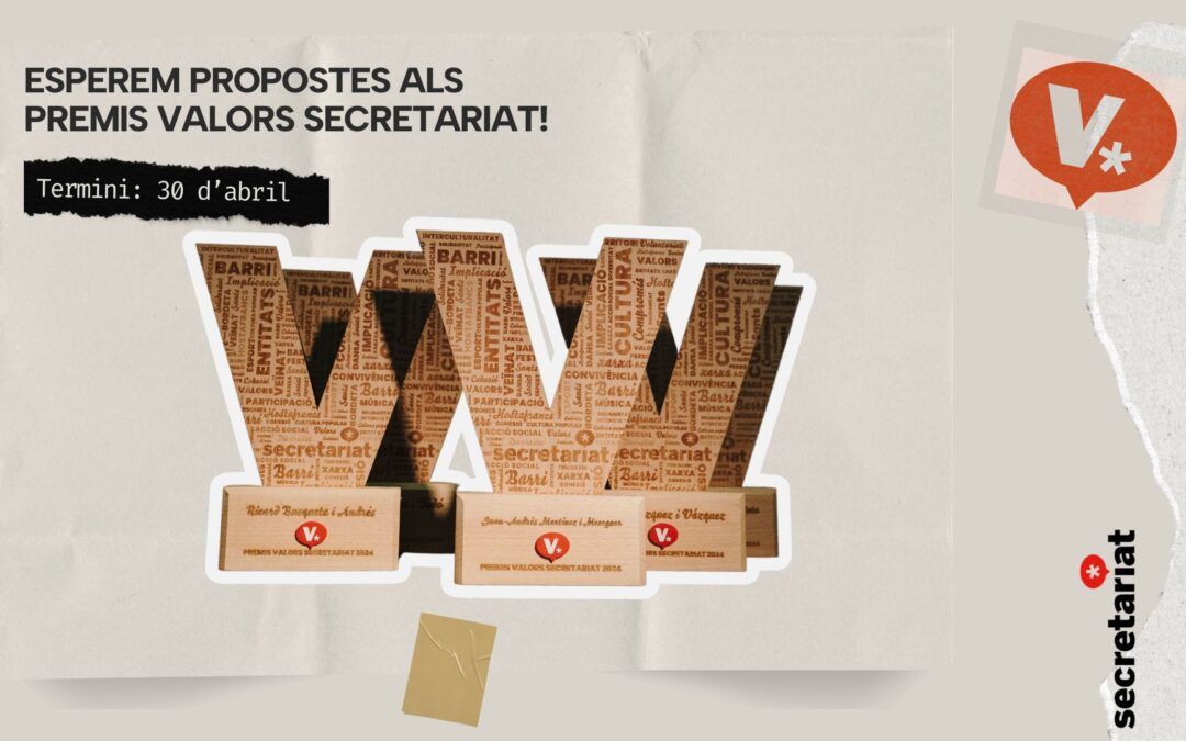 Nova edició dels reconeixements Valors Secretariat