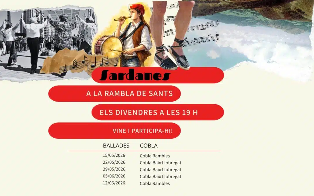 Tret de sortida al cicle de sardanes de Sants